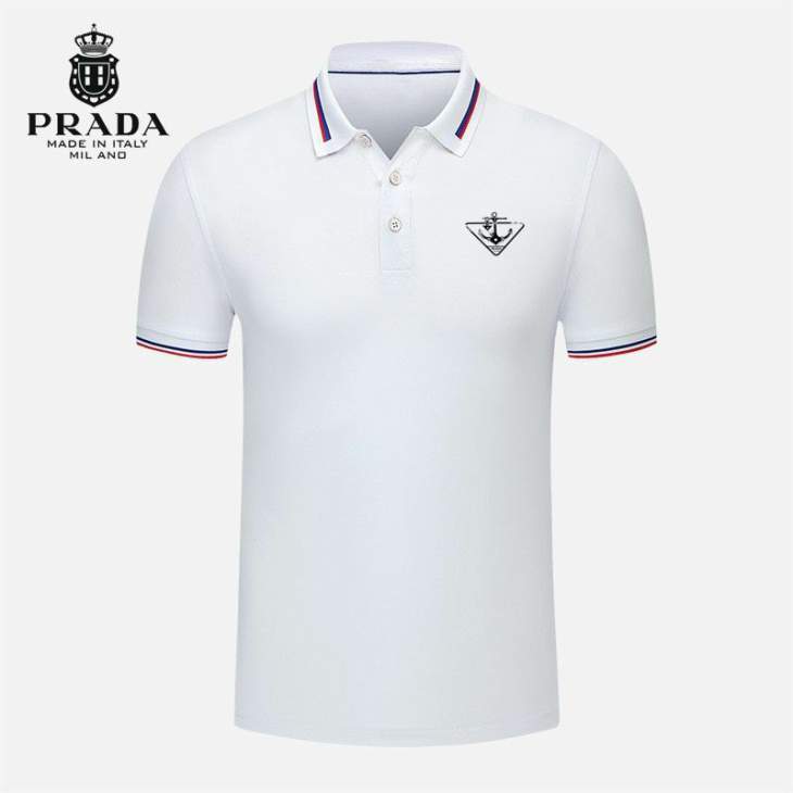 Picture of Prada Polo Shirts Short _SKUPradaM-3XL25tr14725751